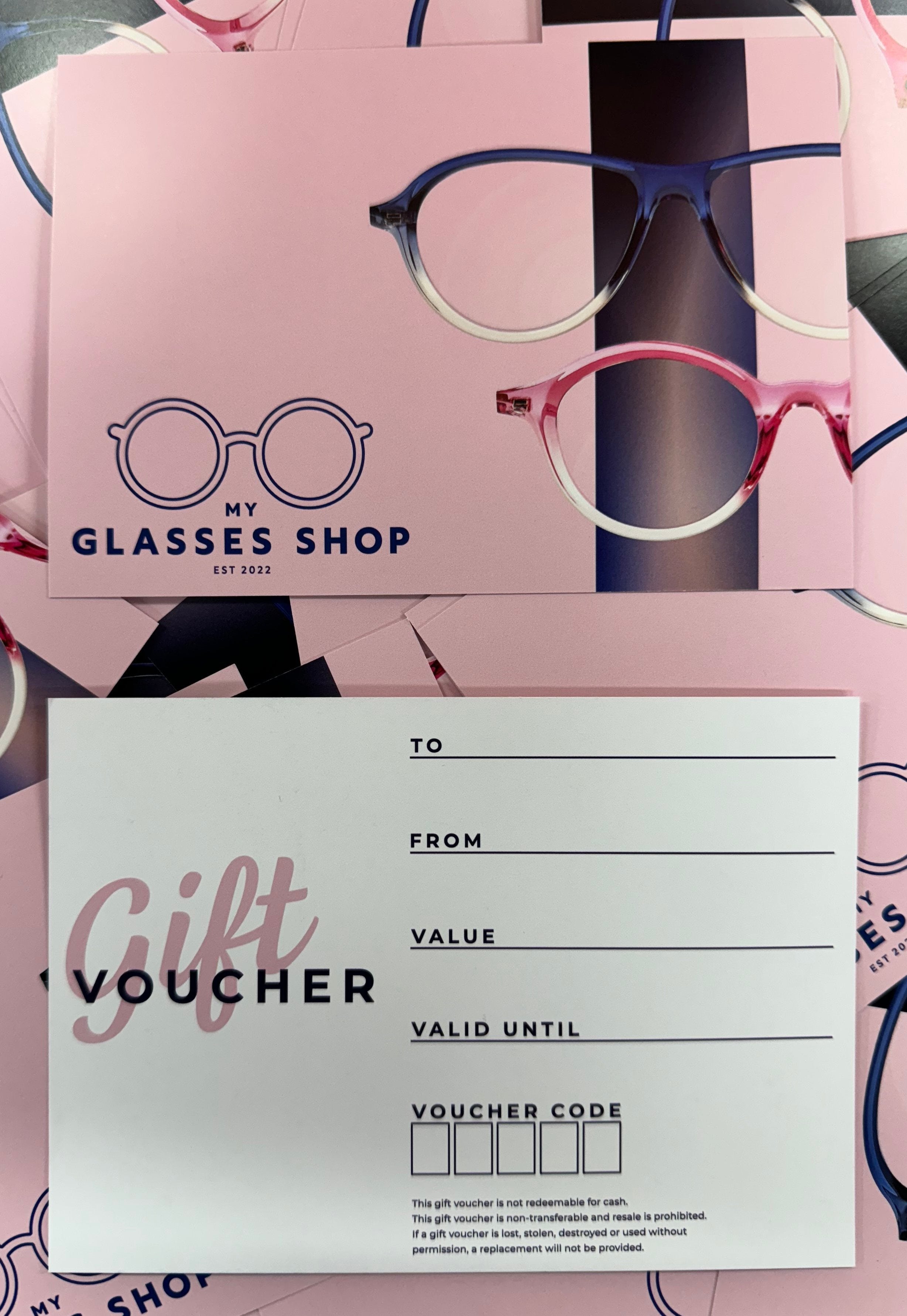 Spectacles Gift GIFT VOUCHERS – My Glasses Shop